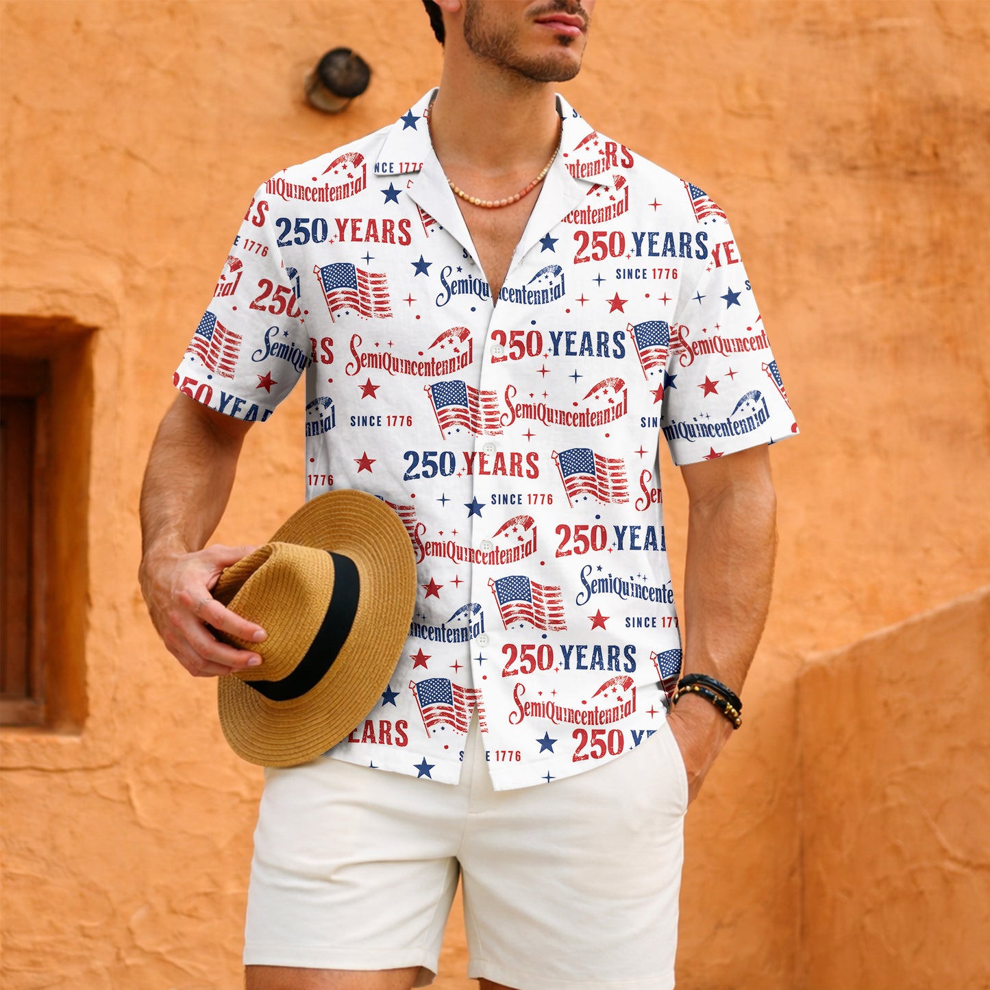 America 250th Anniversary Hawaiian Shirt – Semiquincentennial 250 Years Patriotic Since 1776