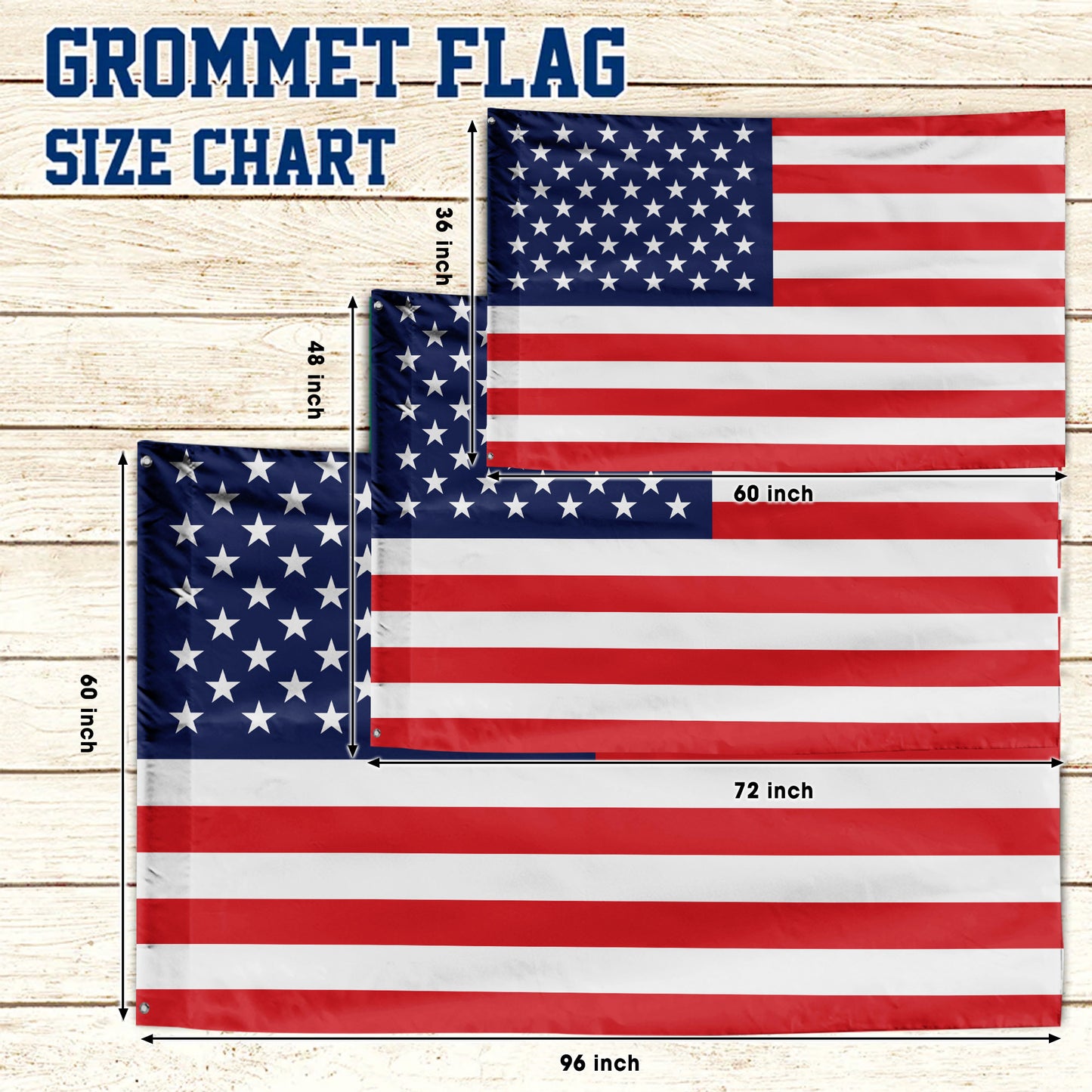 250th Anniversary American Flag 1776-2026 Patriotic USA Flag