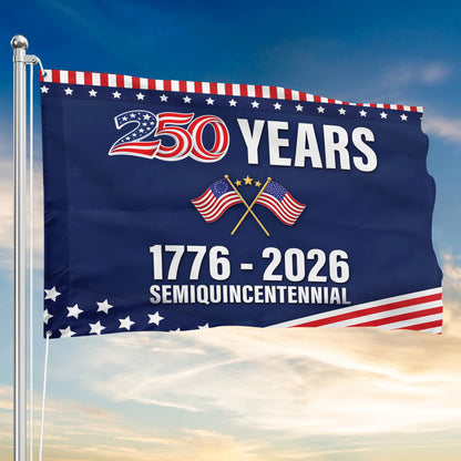 American Flag 250th Anniversary 1776-2026 Patriotic USA Semiquincentennial Flag
