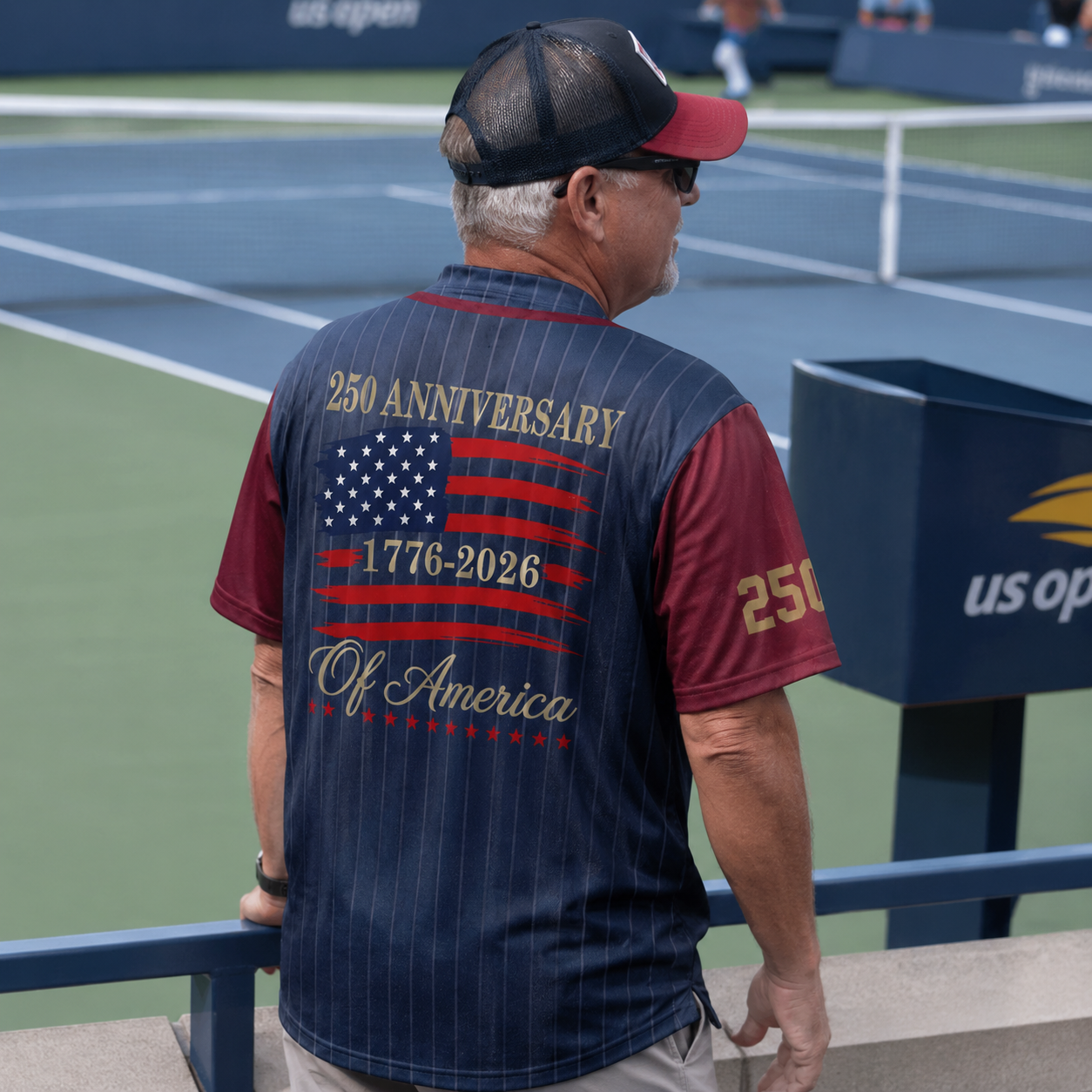 250 Years Est 1776 Of America - USA 250th Anniversary Baseball Jersey
