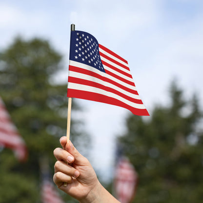 250th Anniversary USA Handheld Flag – 1776-2026, Perfect for Independence Day
