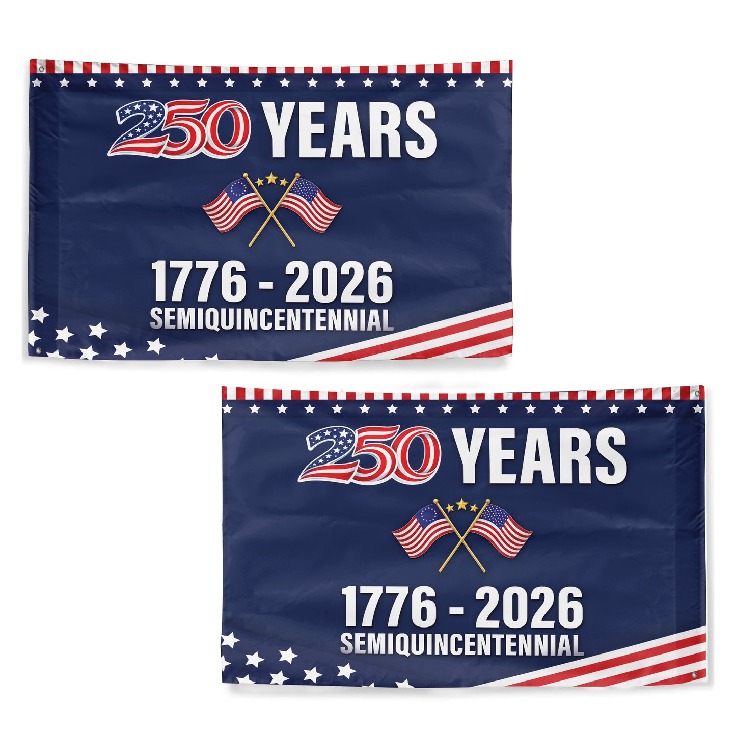 American Flag 250th Anniversary 1776-2026 Patriotic USA Semiquincentennial Flag