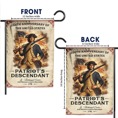 Personalized 250th Anniversary Flag - Patriotic Flag with US History and Patriot Legacy