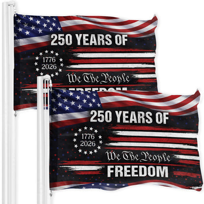 We The People 250th Anniversary American Flag, 250 Years Of Freedom