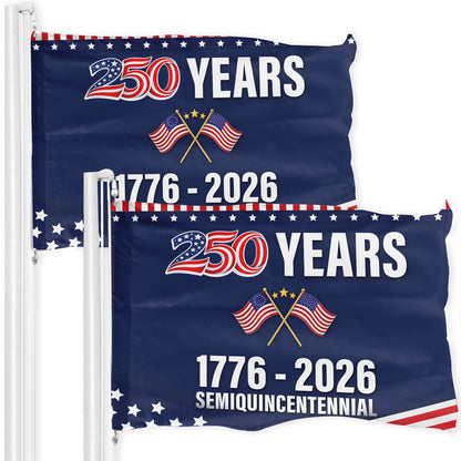 American Flag 250th Anniversary 1776-2026 Patriotic USA Semiquincentennial Flag