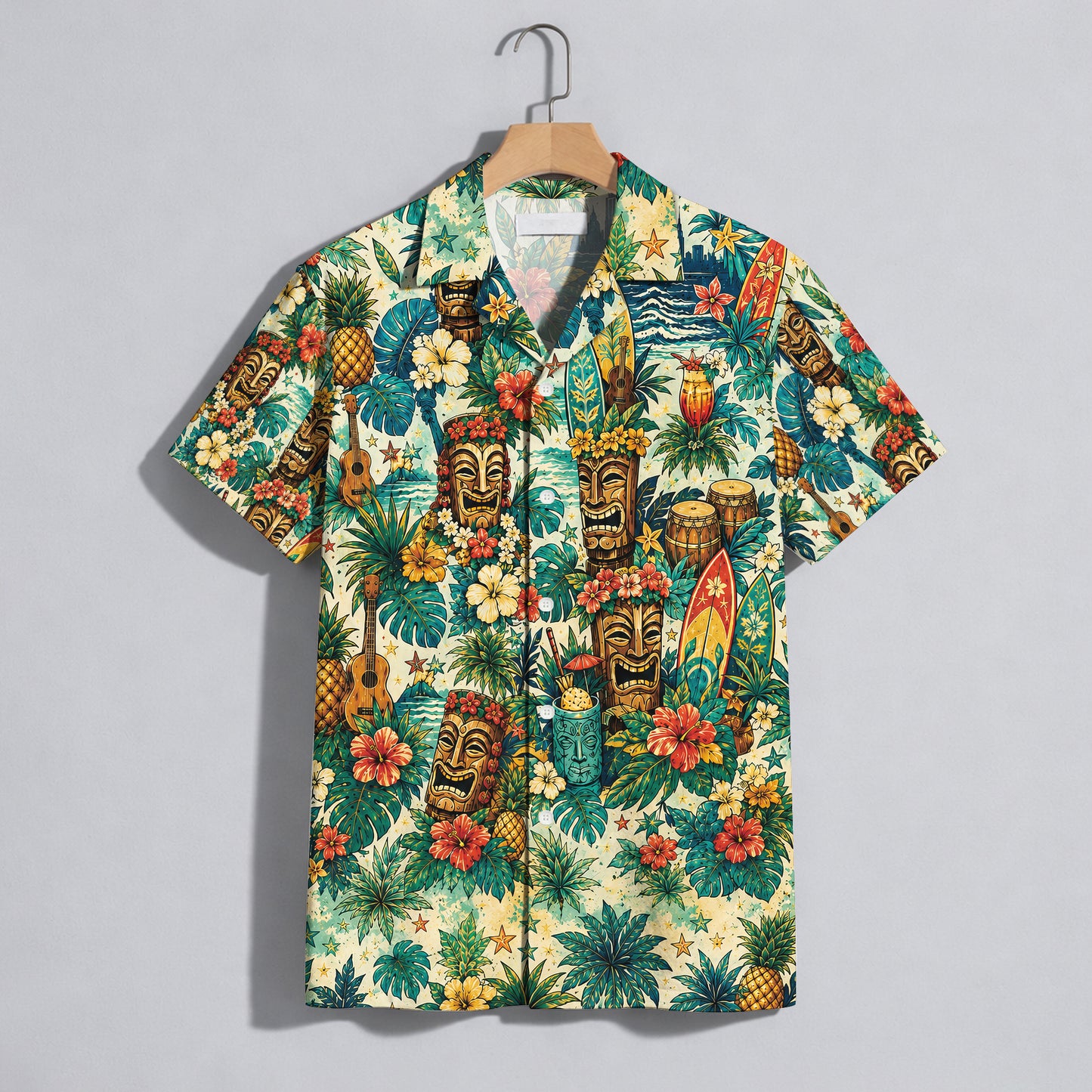 Freedom Ride The Waves Surfing Hawaiian Shirt - Beach Aloha Top