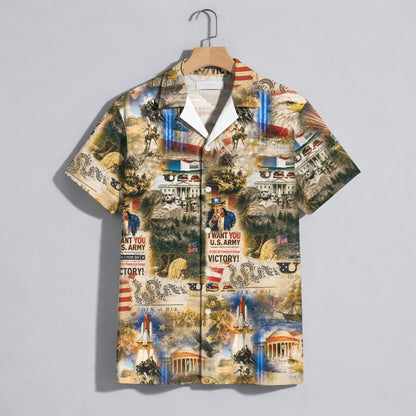 America's 250th Anniversary - USA Hawaiian Shirt