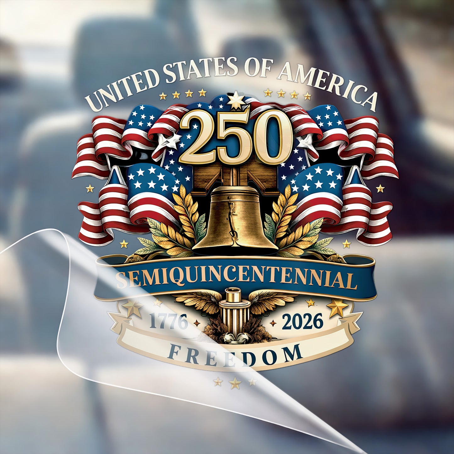 🔥 LIMITED TIME OFFER - United States Of America High Quality UV DTF 3D Decal