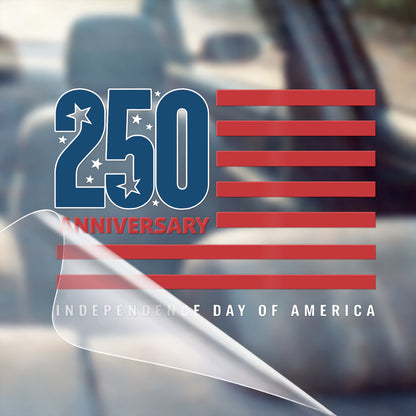 🔥 LIMITED TIME OFFER - Independence Day American Flag High Quality UV DTF 3D Decal