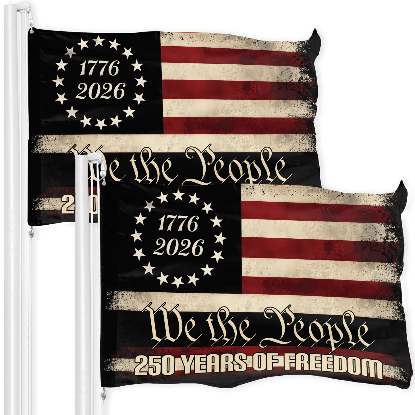 We The People 250th Anniversary American Flag, 250 Years Of Freedom