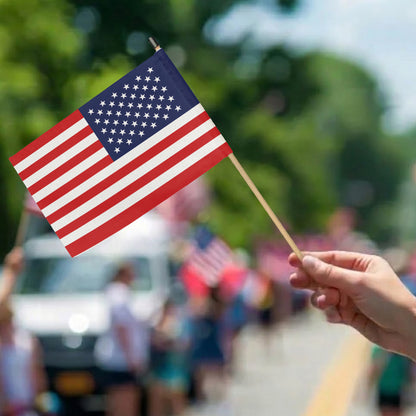 250th Anniversary USA Handheld Flag – 1776-2026, Perfect for Independence Day