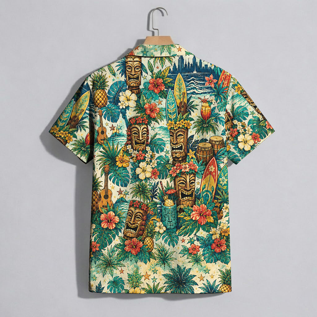 Freedom Ride The Waves Surfing Hawaiian Shirt - Beach Aloha Top