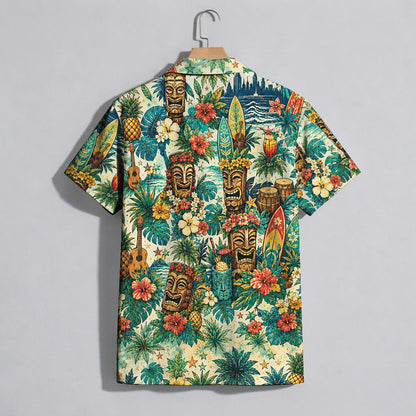 Freedom Ride The Waves Surfing Hawaiian Shirt - Beach Aloha Top