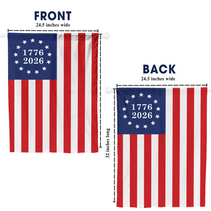 USA 250th Anniversary Betsy Ross 1776-2026