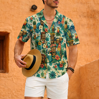 Freedom Ride The Waves Surfing Hawaiian Shirt - Beach Aloha Top