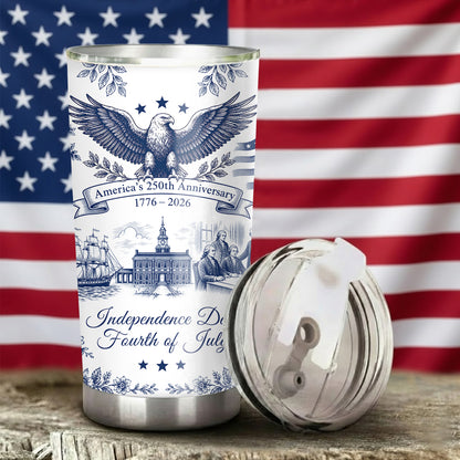 Patriotic Semiquincentennial 1776-2026 Tumbler - 250 Years Anniversary 20oz Tumbler