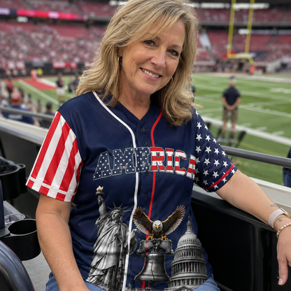 We The People America 250 Years - USA 250th Anniversary Baseball Jersey