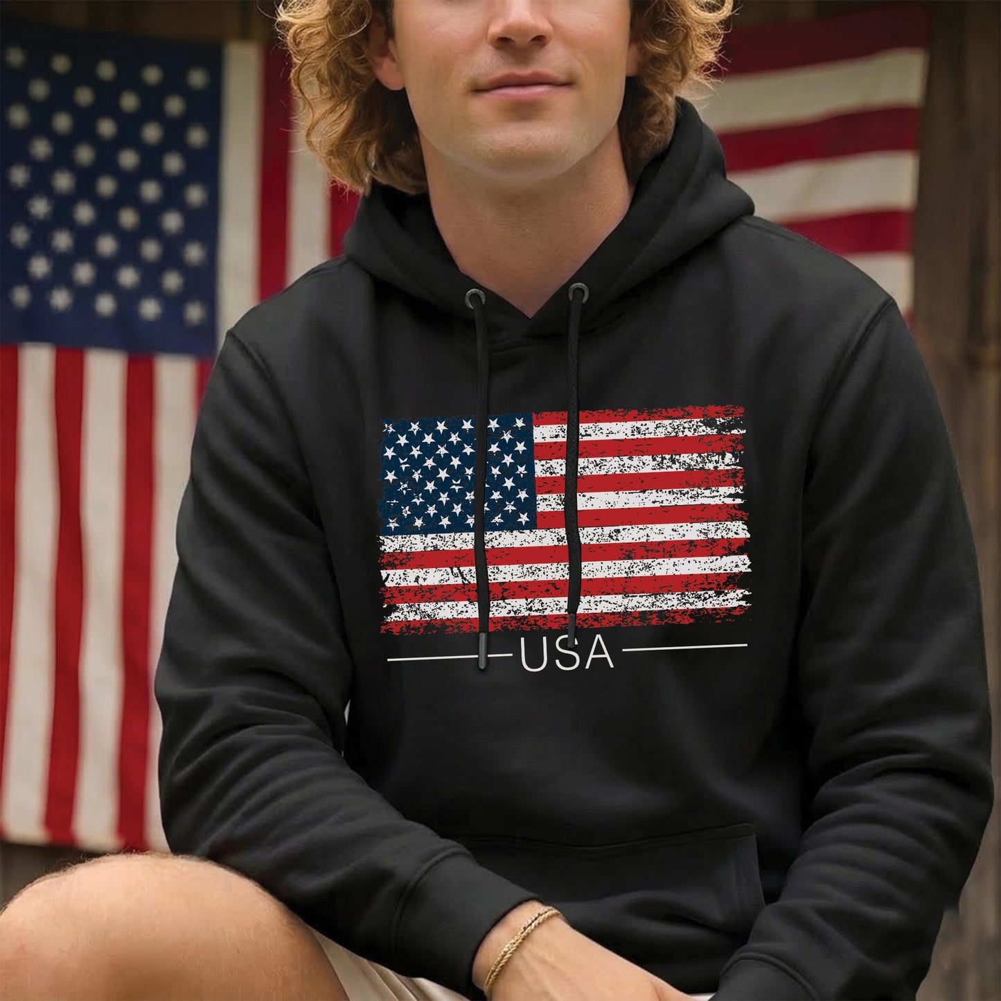 America 250th Anniversary Unisex Shirt 1776–2026, Vintage USA Flag Patriotic