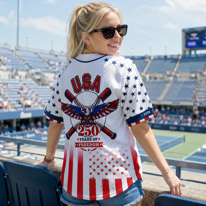 The Capitol Eagle Patriotic - USA 250th Anniversary Baseball Jersey