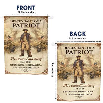 Custom Name USA Flag - 250th Anniversary Freedom 1776-2026