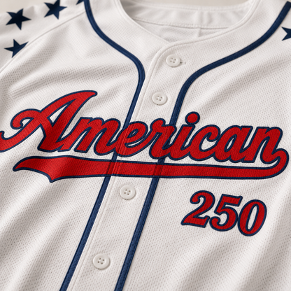 The Capitol Eagle Patriotic - USA 250th Anniversary Baseball Jersey