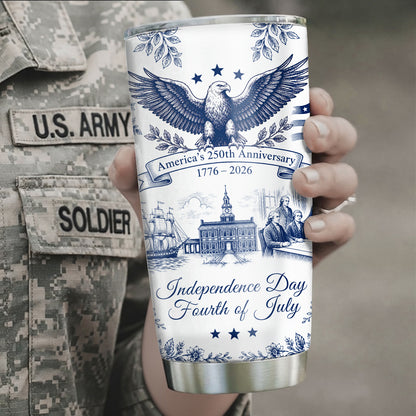 Patriotic Semiquincentennial 1776-2026 Tumbler - 250 Years Anniversary 20oz Tumbler