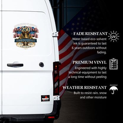 🔥 LIMITED TIME OFFER - United States Of America High Quality UV DTF 3D Decal