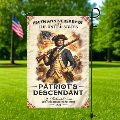 Personalized 250th Anniversary Flag - Patriotic Flag with US History and Patriot Legacy