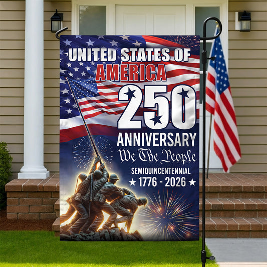 We The People 250th Anniversary American Flag, Patriotic 1776 2026