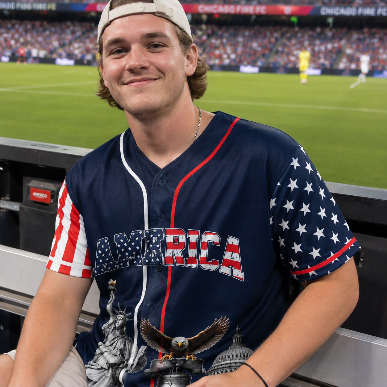 We The People America 250 Years - USA 250th Anniversary Baseball Jersey