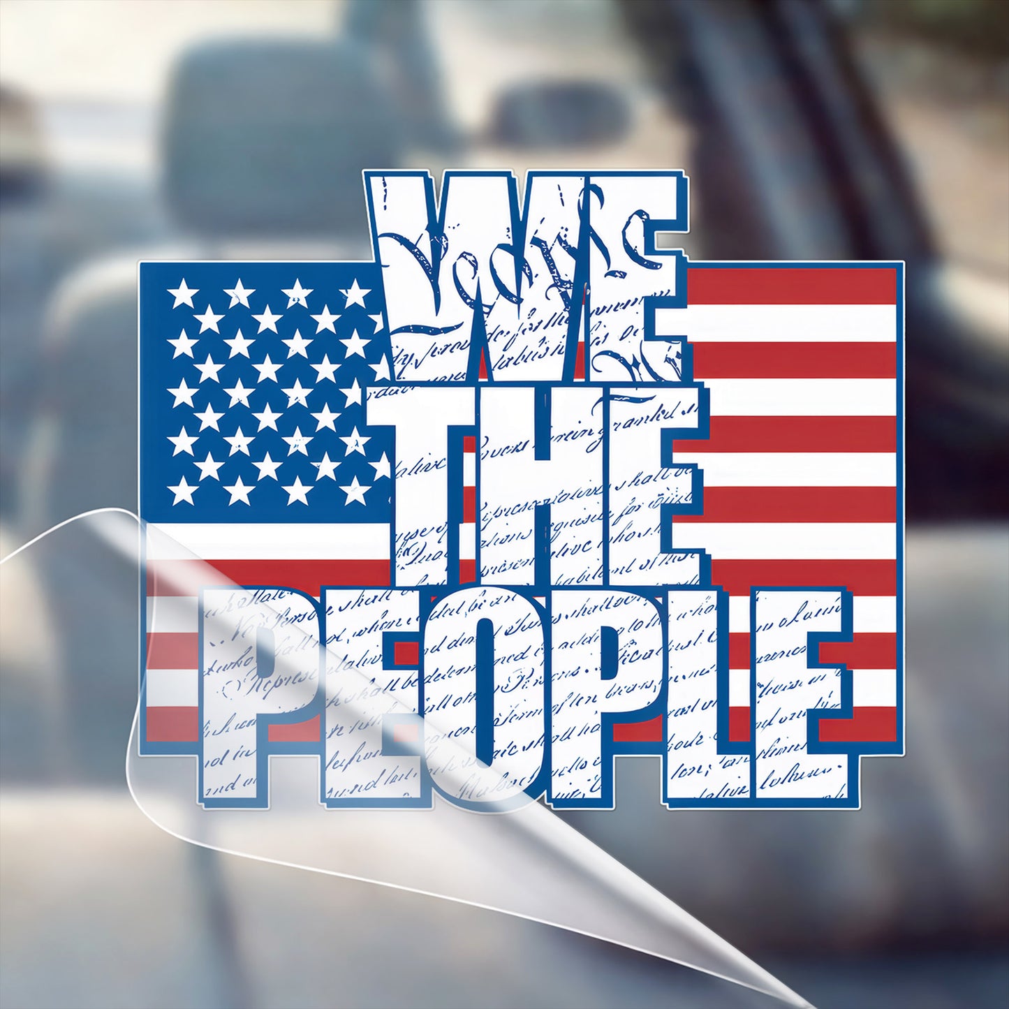 🔥 LIMITED TIME OFFER - We the People 250th Anniversary High Quality UV DTF 3D Decal