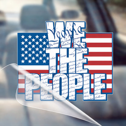 🔥 LIMITED TIME OFFER - We the People 250th Anniversary High Quality UV DTF 3D Decal