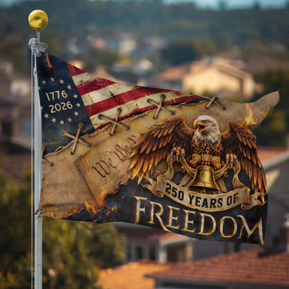 American Flag 250th Anniversary Freedom Flag 1776-2026 Patriotic Eagle